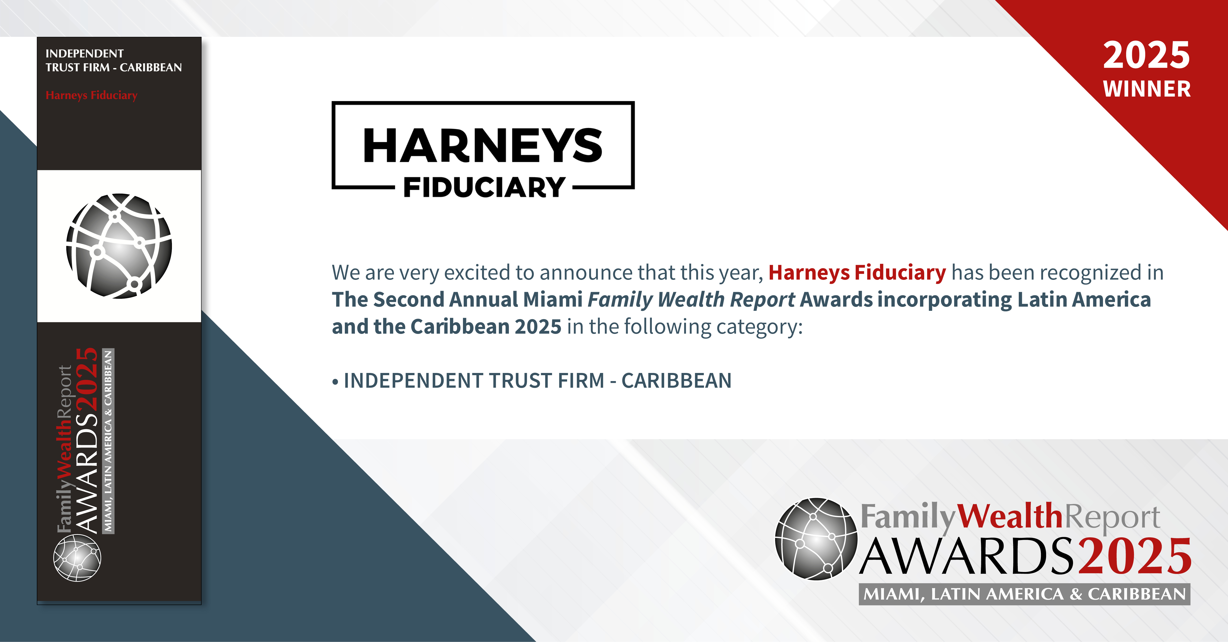 Harneys Fiduciary Wins Independent Trust Firm Award - Caribbean